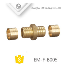 Encaixe de tubulação EM-F-B005 Brass macho união conector